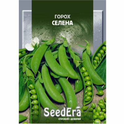 Насіння гороху овочевого Селена Seedera, 20 г 4823073702666 фото
