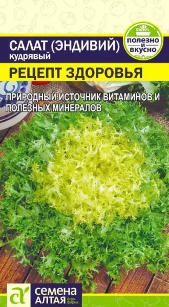 Салат Эндивий Рецепт Здоровья 0,5 г (Семена Алтая)