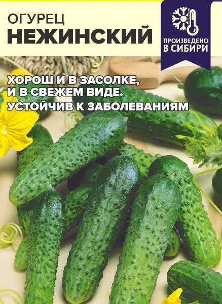 Огурец Нежинский 0,5 г (Семена Алтая)