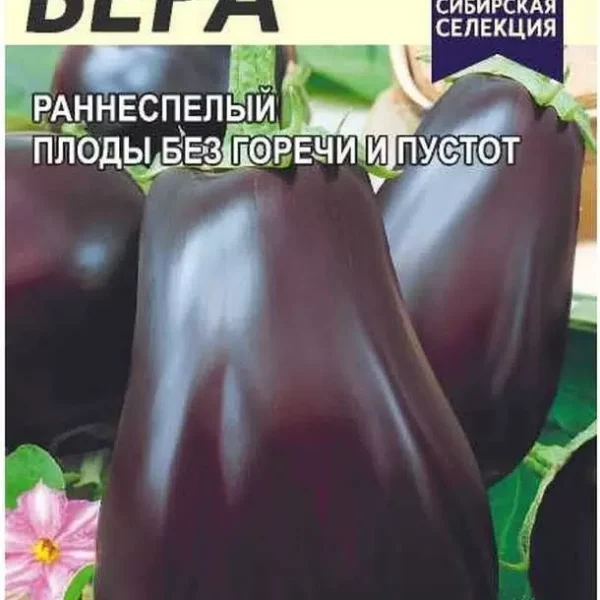 Баклажан Вера 0,1 г (Семена Алтая)