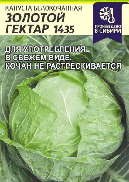 Капуста Золотой Гектар 1432